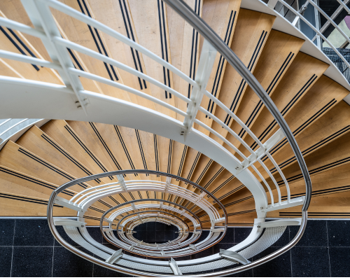 Escalier bois métal